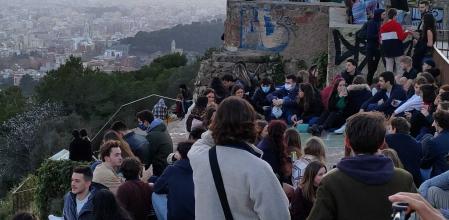 Aglomeraciones en los búnkers del Carmel