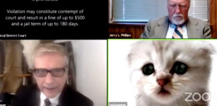 El abogado Rod Porton pasó un mal trago durante el juicio&nbsp;