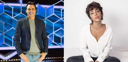 Ion Aramendi y Sandra Cervera, presentadores de 'The Dancer'.