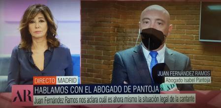 Juan Fernández, abogado de Isabel Pantoja en 'El programa de Ana Rosa'