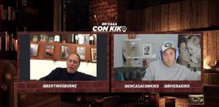 Kiko Rivera en su estreno en Twitch.