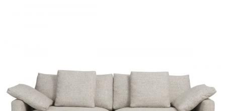 Sofá tapizado plus de 3 plazas con 2 asientos Quebec El Corte Inglés