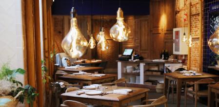 La sala del restaurante Cadaqués