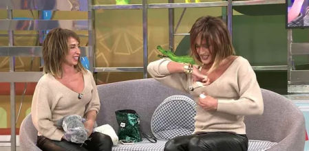 El clon de María Patiño arrasa en ‘Sálvame’