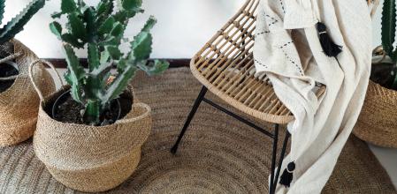 Decoración con fibras naturales, la gran aliada para dar un toque fresco, estiloso y diferente a tu hogar