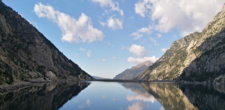 Vistas desde la Presa de Cavallers.