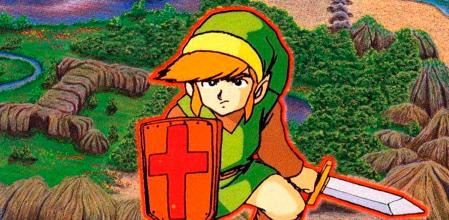 Ilustración de portada de la versión japonesa del primer The Legend of Zelda