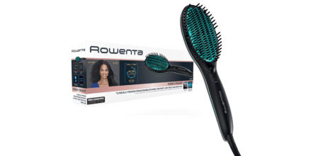 Cepillo alisador especial para cabello rizado Rowenta CF5820 Power Straight