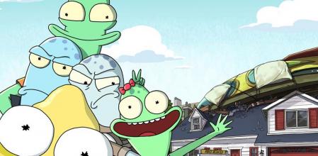 Una imagen de 'Solar Opposites' de Disney+