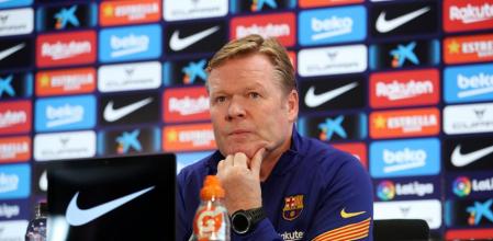 Ronald Koeman en la previa del partido contra el Elche