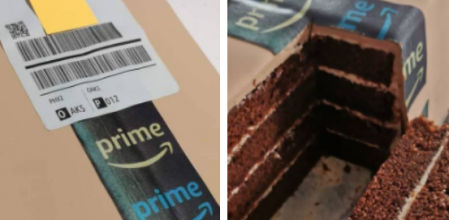 Una tarta con una importante carga irónica