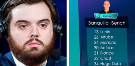 El conjunto madridista afrontaba el partido con un gran número de bajas