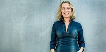 EMMA RIVEROLA ESCRITORA BARCELONA 03-06-15 INMA SAINZ DE BARANDA