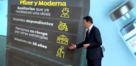 Matias Prats ha pedido disculpas por un gráfico algo exagerado