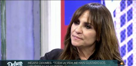 Melani Olivares habla de su bisexualidad en 'Sábado Deluxe'.