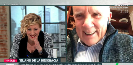 Cristina Pardo entrevista a su padre, Javier Pardo, en 'Liarla Pardo'