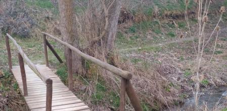 Ruta de las pasarelas entre Ger y All.