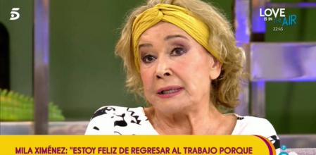 Mila Ximénez vuelve a 'Sálvame'.