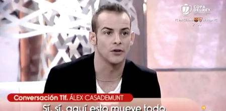 ‘Sálvame’ emite la última entrevista que hizo a Àlex Casademunt poco antes de morir