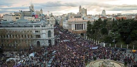 El Gobierno prohíbe todas las movilizaciones por el 8M en Madrid