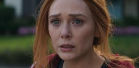 Elizabeth Olsen, fantástica Wanda en las escenas dramáticas.
