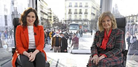 María Teresa Campos estrena esta tarde ‘La Campos móvil’ con Isabel Díaz Ayuso