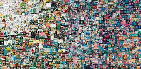 USA7800. NUEVA YORK (NY, EEUU), 11/03/2021.- Fotografía cedida por la casa de subastas Christie's donde se muestra la obra “Everydays: The First 5000 Days” (Todos los días: los primeros 5000 días)