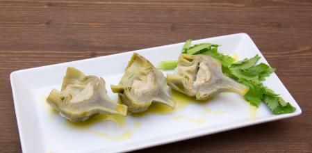 Alcachofas al papillote