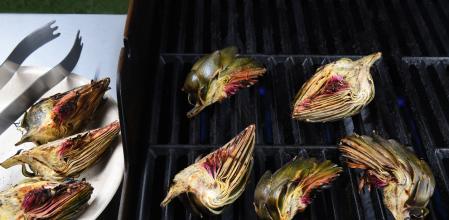 Alcachofas a la parrilla