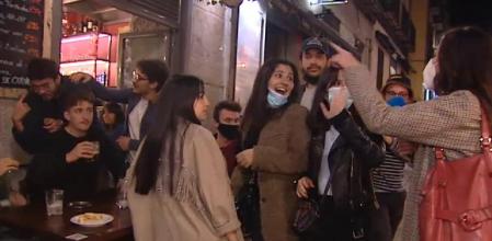 Madrid se convierte en el lugar de fiesta de los franceses