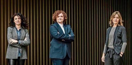 10 - 03 - 2021 / Barcelona / Silvia Angulo, Isabel Garcia Pagan, Sara Sans / Foto: Llibert Teixidó