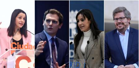 Arrimadas, Rivera, Villacís y Hervías