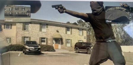 Las cámaras del vehículo captaron toda la secuencia