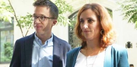 El líder de Más Madrid, Íñigo Errejón, y su portavoz regional, Mónica García