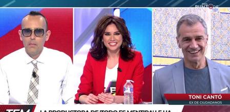 Risto Mejide, Marta Flitch y Toni Cantó, en 'Todo es mentira'