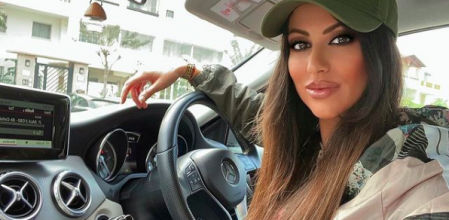 Sara Denez en una imagen de su Instagram.