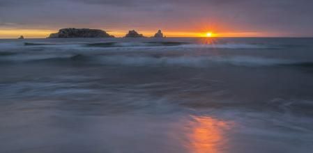 Amanecer en las Illes Medes.