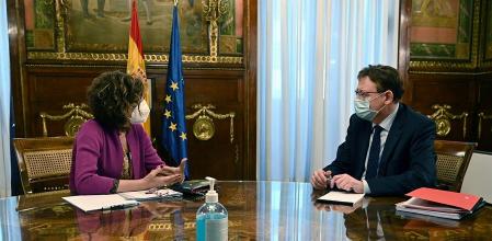 María Jesús Montero y XImo PUig