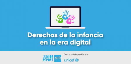 Junior Report ofrece contenidos informativos y ejercicios gratuitos para profundizar sobre los derechos de la infancia y cómo se aplican en internet y las redes sociales, con la colaboración de UNICEF.