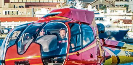 José Elías, empresario de Audax, también posee una empresa de helicópteros