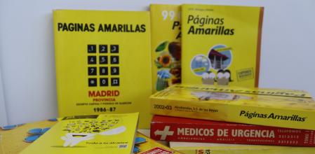 El directorio de Páginas Amarillas se ha publicado durante 50 años