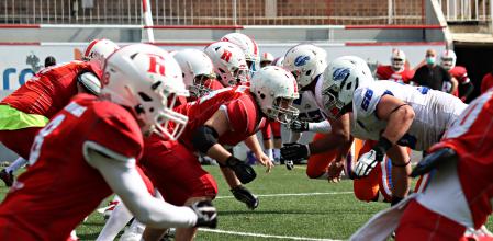 Los Barcelona Dragons se enfrentaron a los Barcelona Bufals.