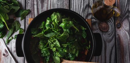 Potaje garbanzos y espinacas