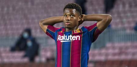 Ansu Fati valora volverse a operar del menisco