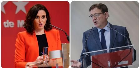 Isabel Díaz Ayuso y Ximo Puig