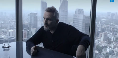 Jordi Évole y Miguel Bosé, en la promoción de 'Lo de Évole'