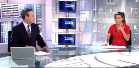 El ataque de tos de Ángeles Blanco casi trunca la despedida de Informativos Telecinco