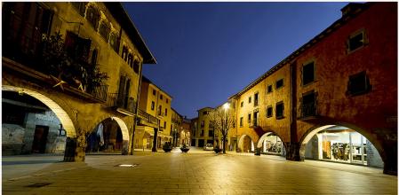 La Plaça Vella de Torelló.