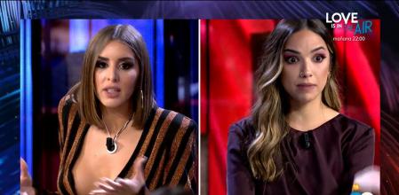 'La Isla de las Tentaciones 3': El cara a cara entre Marina y Lucía en el plató del debate final