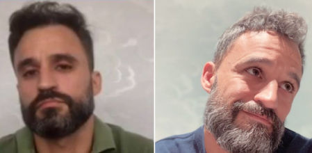 Tan solo ha pasado un año entre una imagen y otra